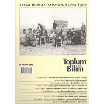 Toplum Ve Bilim Sayı: 76 Kolektif