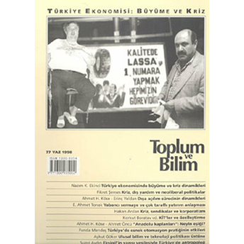 Toplum Ve Bilim Sayı: 77 Kolektif