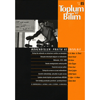 Toplum Ve Bilim Sayı: 85