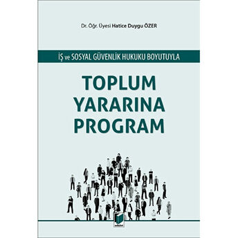 Toplum Yararına Program Hatice Duygu Özer