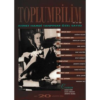 Toplumbilim Dergisi - Sayı:20 Ağustos 2006