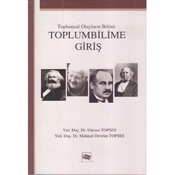 Toplumbilime Giriş Gürsen Topses