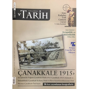 Toplumsal Tarih Dergisi Sayı: 111 Kolektif