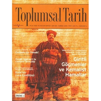 Toplumsal Tarih Dergisi Sayı: 138 Kolektif