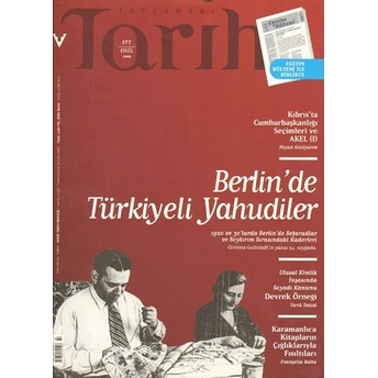 Toplumsal Tarih Dergisi Sayı: 177 Kolektif