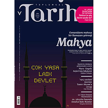 Toplumsal Tarih Dergisi Sayı: 201 Kolektif