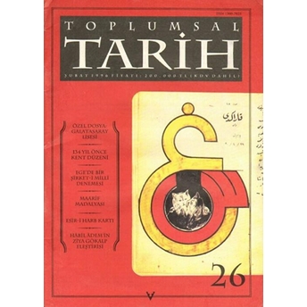 Toplumsal Tarih Dergisi Sayı: 26 Kolektif