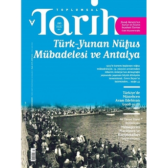 Toplumsal Tarih Dergisi Sayı: 285 Eylül 2017 Kolektif