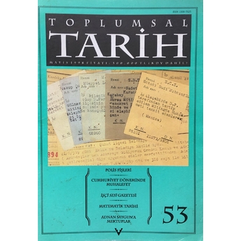 Toplumsal Tarih Dergisi Sayı: 53 Kolektif