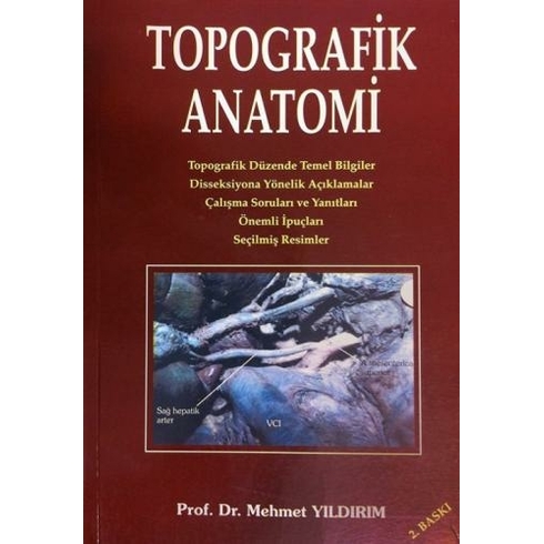 Topografik Anatomi Çalışma Kitabı - Mehmet Yıldırım