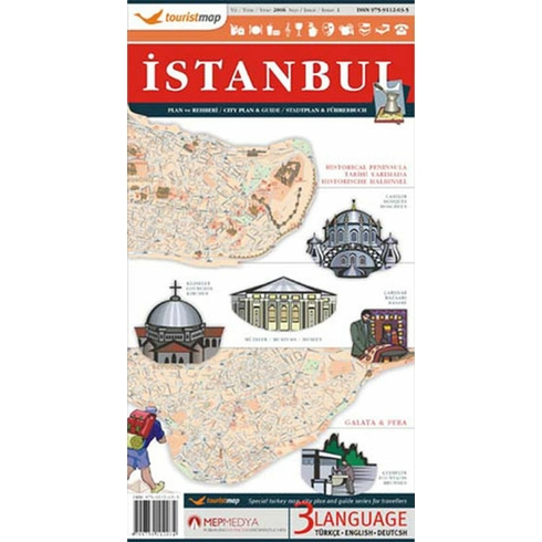 Touristmap Istanbul