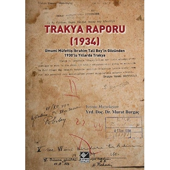 Trakya Raporu 1934 Kolektif