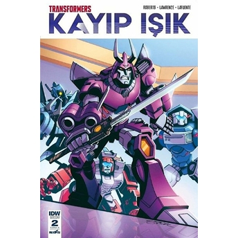 Transformers Kayıp Işık Bölüm 2 Kapak A