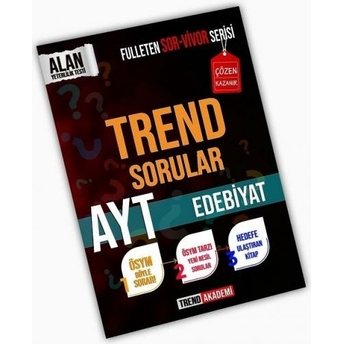 Trend Akademi Ayt Edebiyat Trend Sorular Fulleten Sor-Vivor Serisi Komisyon