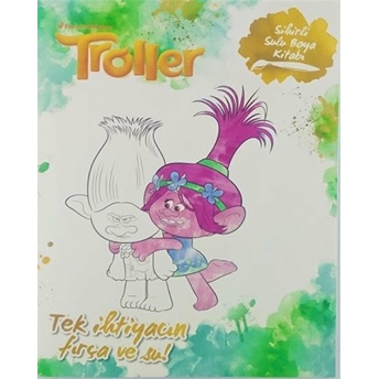 Troller - Sihirli Sulu Boya Kitabı Kolektif