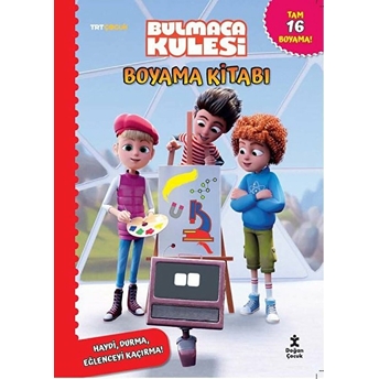 Trt Çocuk Bulmaca Kulesi Boyama Kitabı