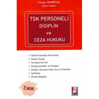 Tsk Personeli Disiplin Ve Ceza Hukuku Cengiz Demirtaş