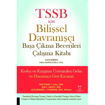 Tssb Için Bilişsel Davranışçı Başa Çıkma Becerileri Çalışma Kitabı Melis Demircioğlu