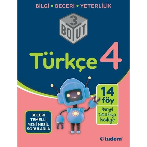 Tudem 4 Sınıf Türkçe 3 Boyut