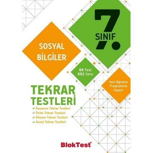 Tudem 7 Sosyal Bilgiler Tekrar Testleri