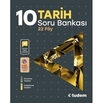 Tudem Yayınları 10. Sınıf Tarih Soru Bankası Komisyon