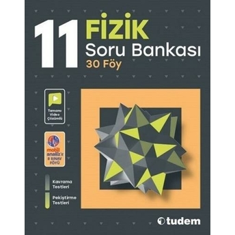 Tudem Yayınları 11. Sınıf Fizik Soru Bankası Komisyon