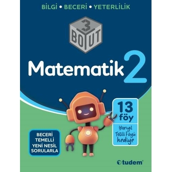 Tudem Yayınları 2. Sınıf Matematik 3 Boyut Komisyon