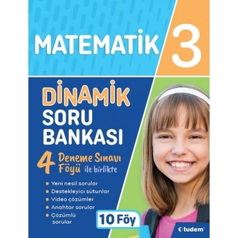 Tudem Yayınları 3. Sınıf Matematik Dinamik Soru Bankası Komisyon