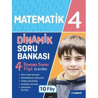 ​Tudem Yayınları 4. Sınıf Matematik Dinamik Soru Bankası Komisyon