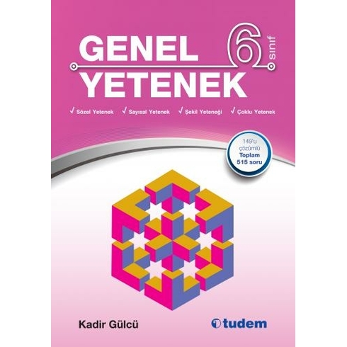 Tudem Yayınları 6. Sınıf Genel Yetenek