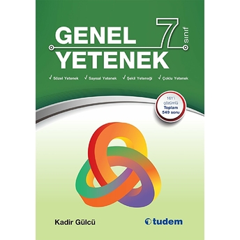 Tudem Yayınları 7. Sınıf Genel Yetenek Kitabı