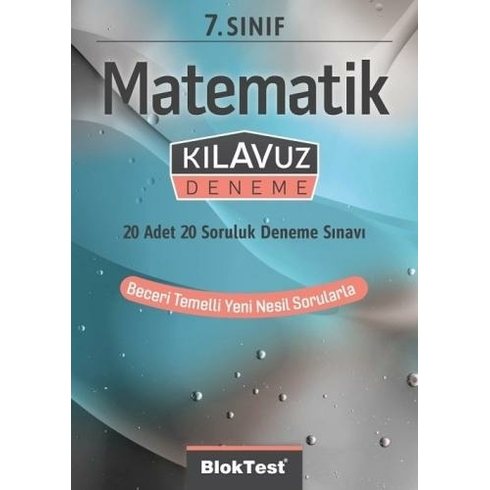 Tudem Yayınları 7. Sınıf Matematik Beceri Temelli Klavuz 20 Deneme