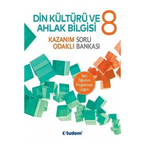 Tudem Yayınları 8.Sınıf Din Kültürü Ve Ahlak Bilgisi Kazanım Odaklı Soru Bankası