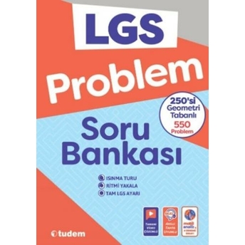 Tudem Yayınları 8. Sınıf Lgs Problem Soru Bankası Komisyon