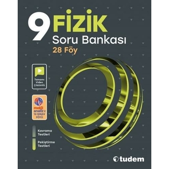 Tudem Yayınları 9. Sınıf Fizik Soru Bankası Komisyon