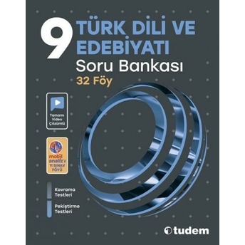 Tudem Yayınları 9. Sınıf Türk Dili Ve Edebiyatı Soru Bankası Komisyon