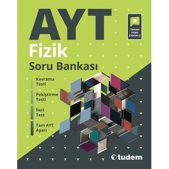 Tudem Yayınları Ayt Fizik Soru Bankası Video Çözümlü Komisyon