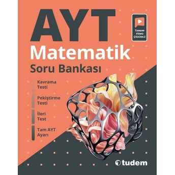 Tudem Yayınları Ayt Matematik Soru Bankası Video Çözümlü Komisyon