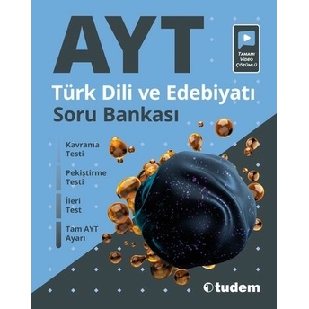 Tudem Yayınları Ayt Türk Dili Ve Edebiyatı Soru Bankası Video Çözümlü Komisyon