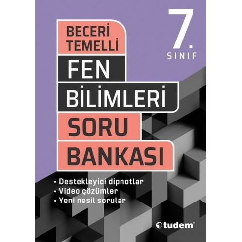 Tudem Yayınları Fen Bilimleri 7.Sınıf Beceri Temelli Soru Bankası