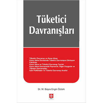 Tüketici Davranışları M. Büşra Engin Öztürk