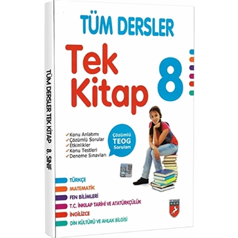 Tüm Dersler Tek Kitap 8. Sınıf Kolektif