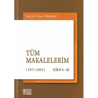 Tüm Makalelerim (1971-2001) Cilt 1-2