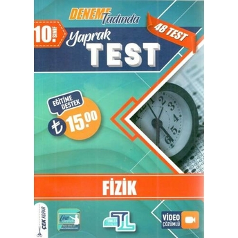 Tümler Yayınları 10. Sınıf Fizik Yaprak Test Komisyon