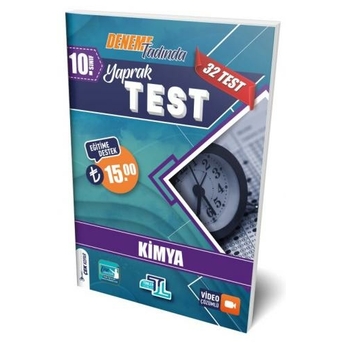 Tümler Yayınları 10. Sınıf Kimya Yaprak Test Komisyon