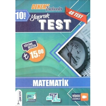 Tümler Yayınları 10. Sınıf Matematik Yaprak Test Komisyon