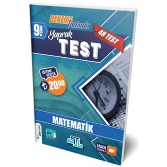 Tümler Yayınları 9. Sınıf Matematik Yaprak Test Komisyon