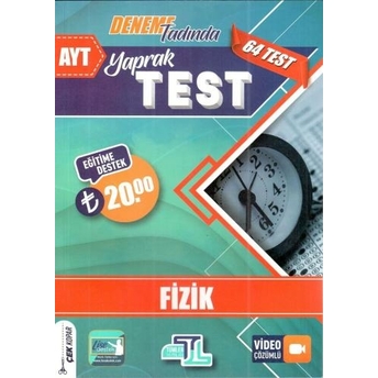 Tümler Yayınları Ayt Fizik Yaprak Test Komisyon