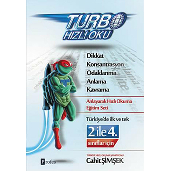 Turbo Hızlı Oku 2- 4. Sınıflar Dikkat Ve Hızlı Okuma Cahit Şimşek