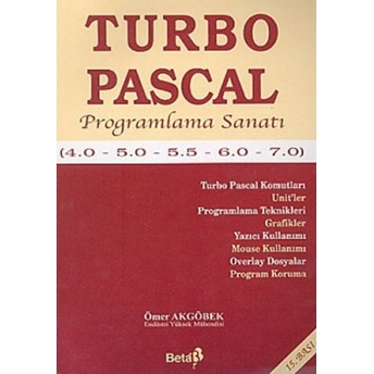 Turbo Pascal Programlama Sanatı - Ömer Akgöbek